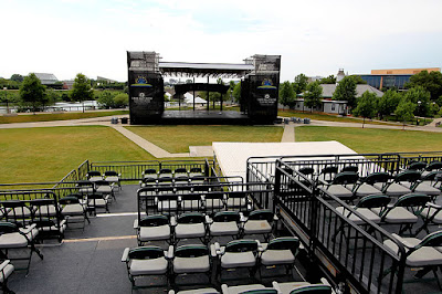 The Farm Bureau Insurance Lawn at White River State Park.