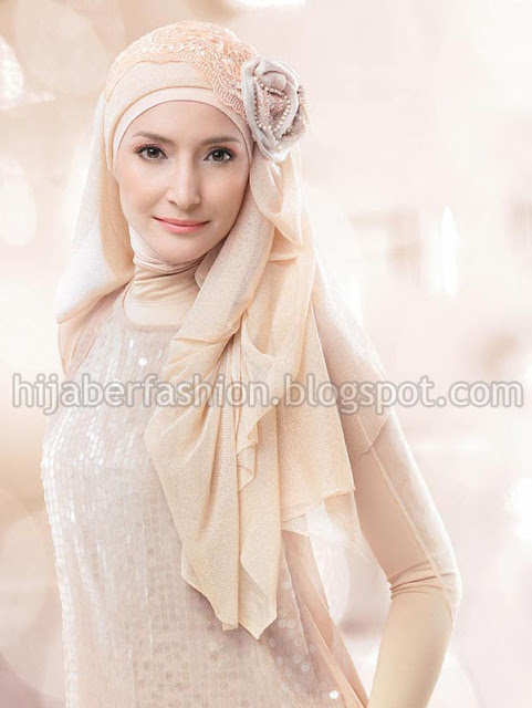 trend hijab lebaran 2013