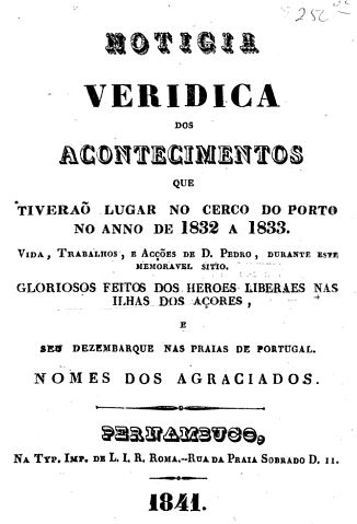 "O Cerco do Porto",1841