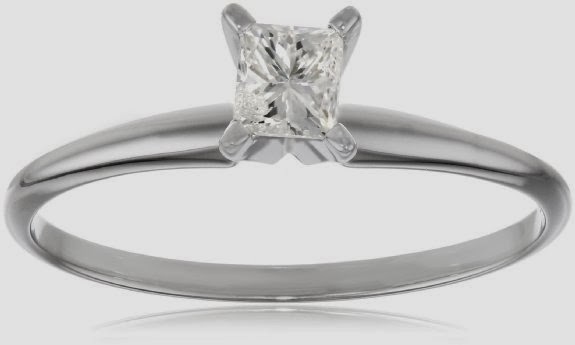 Cut Solitaire Engagement Ring