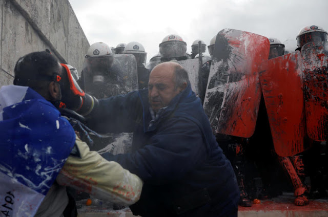 ΠΟΙΟΙ ΕΙΝΑΙ ΑΥΤΟΙ ΟΙ ΠΡΟΒΟΚΑΤΟΡΕΣ ?? Συλλαλητήριο για την Μακεδονία: Καρέ – καρέ τα επεισόδια