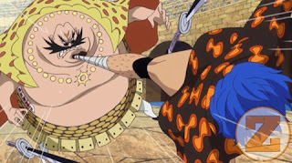 7 Fakta Blue Gilly One Piece, Ras Kaki Panjang Yang Ikut Coridda Colosseum