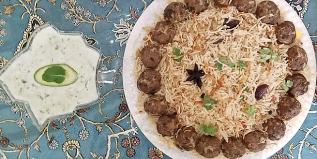 Moti Pulao recipe//Koffta Pulao recipe//Simple Pakistani Cuisine