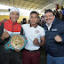 Reconoce campeón mundial de box trabajo del Presidente Municipal