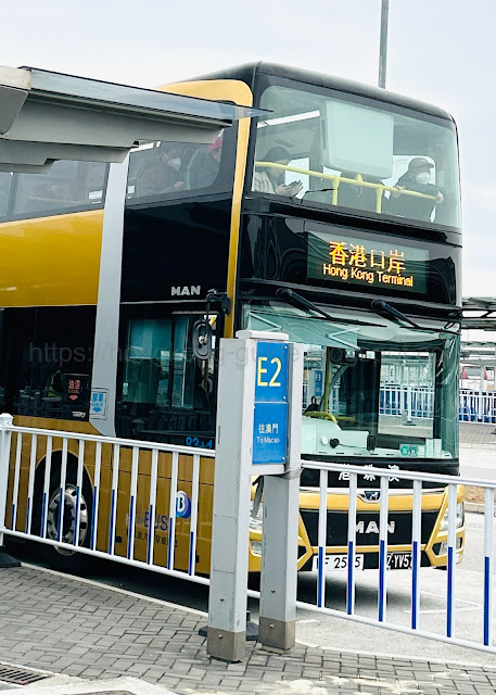 HZMB Hong Kong Port Bus to Macau