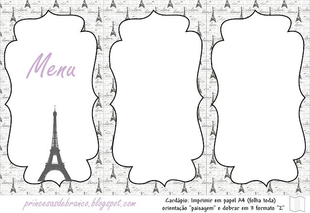 Paris in Lilac: Free Printable Weeding Kit.