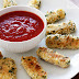 Skinny Baked Mozzarella Sticks