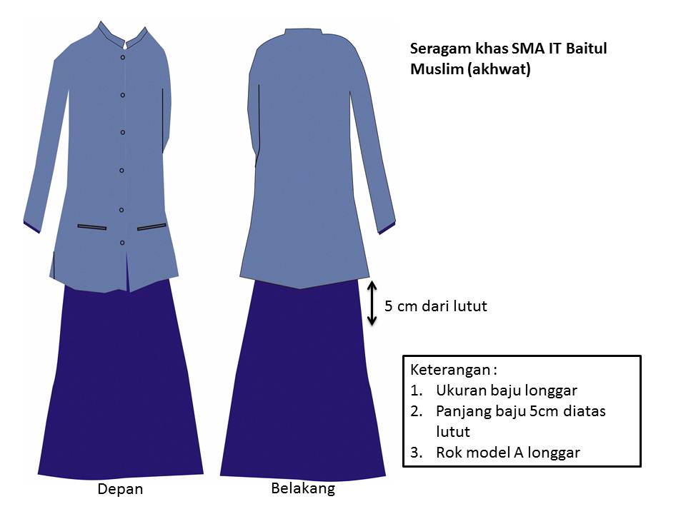  SMA  Islam Terpadu Baitul Muslim Seragam  SMA  IT Baitul Muslim