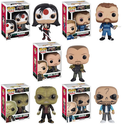 Suicide Squad Pop! Movies Series Vinyl Figures by Funko