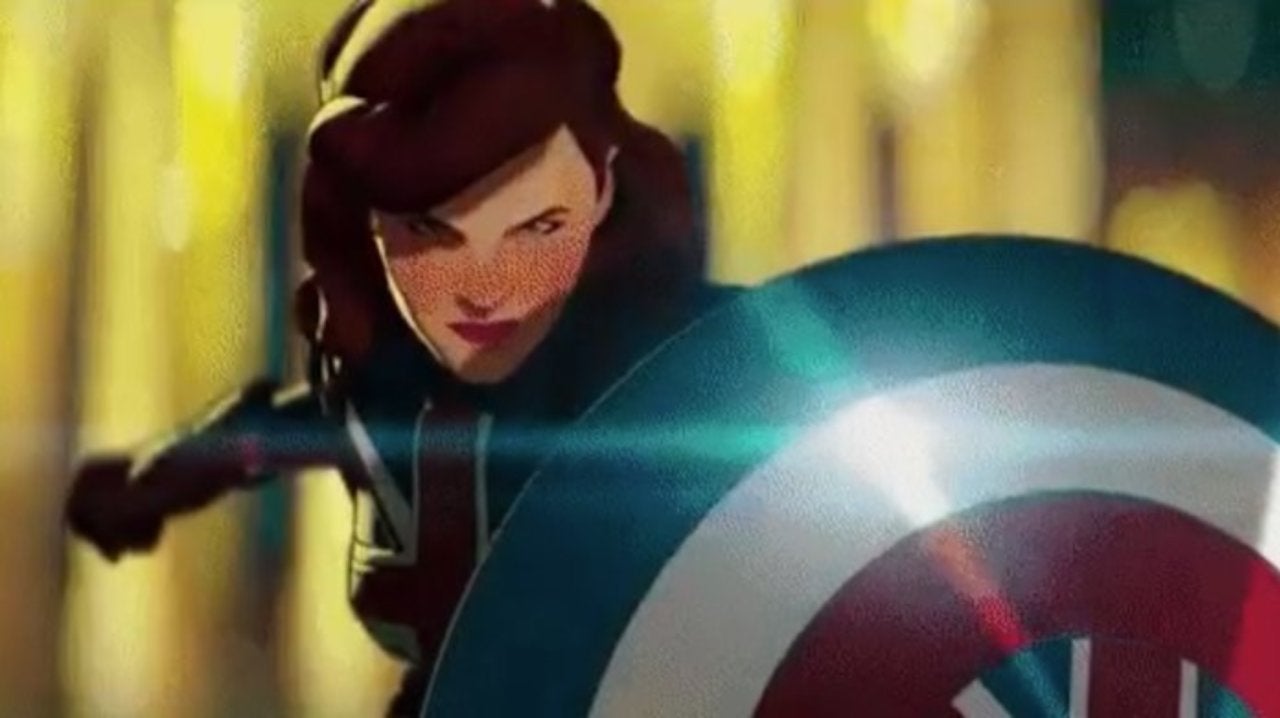 First Looks At Falcon And The Winter Soldier Hawkeye Agent Carter As Captain America In What If Punch Drunk Critics