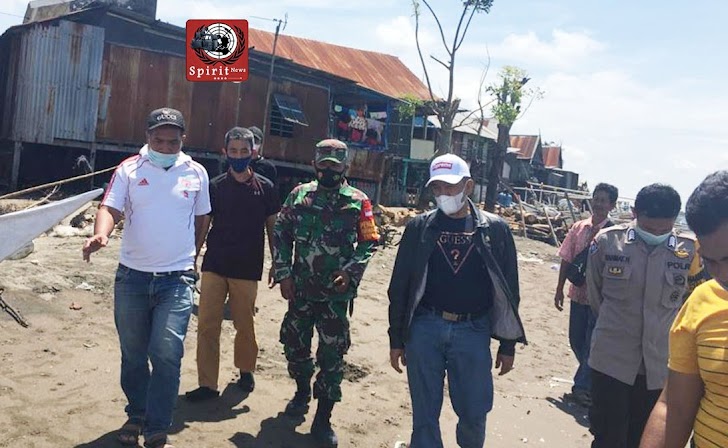 Bhabinkamtibmas Desa Boddia Polsek Galsel, Mengawal Kunjungan Anggota DPRD Provinsi Sulsel