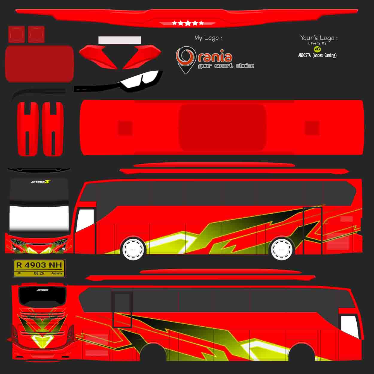 livery xhd rombak jb3 pariwisata