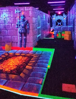 Dragon's Lair Mini Golf course in North Wildwood, New Jersey. Photo by Adam Lueb, 2018