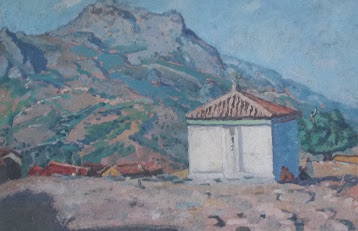 Paysage en Kabylie (Douar Abderahmane) 1940 - Frédéric Marius de Buzon