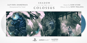 Shadow of the Colossus game soundtrack vinyl Kow Otani