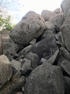 richhiya mahadev, boulders in gujarat