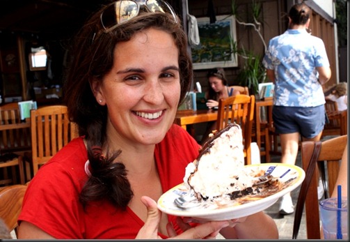 Aja birthday Hula Pie
