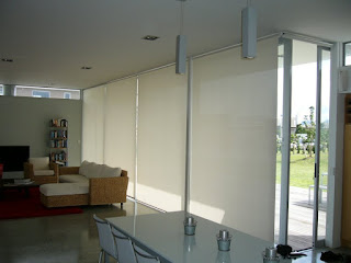 Gorden Minimalis Kantor model roller blinds