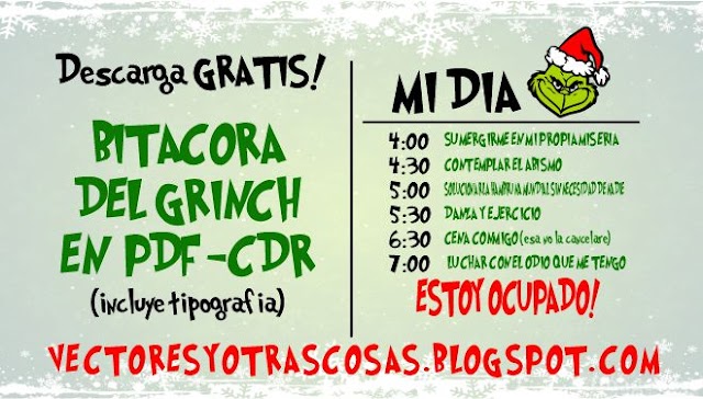 Bitácora del Grinch en PDF para descargar GRATIS