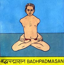 BADHA PADMASANA