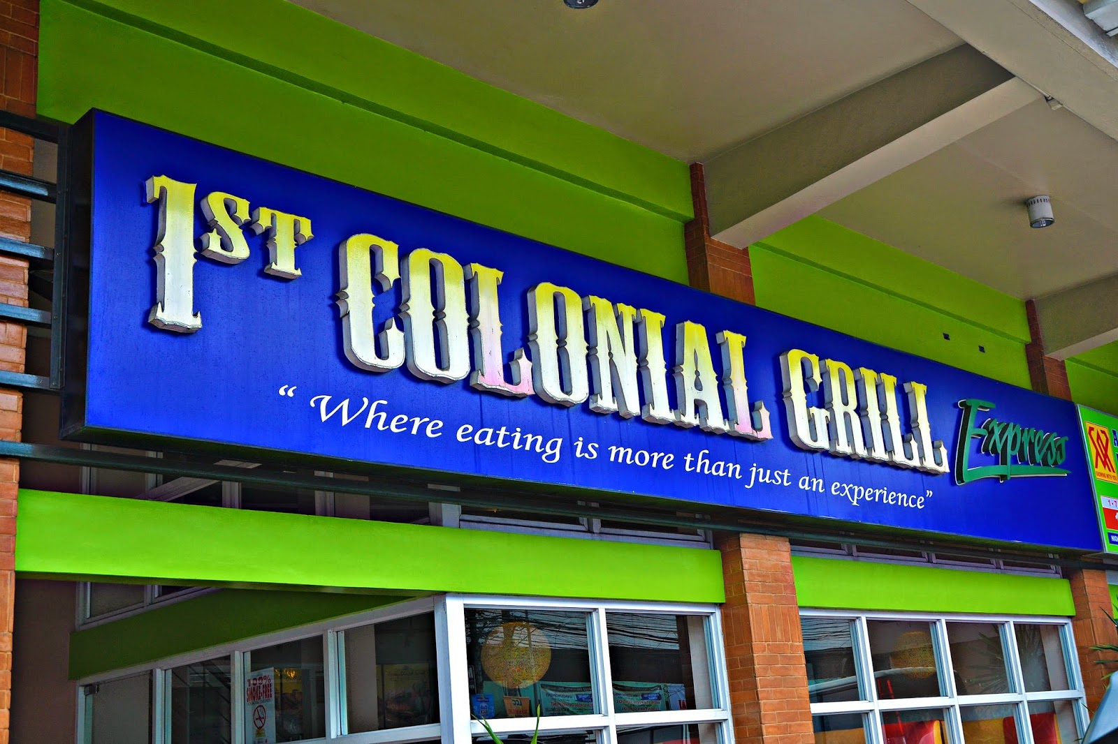 Food Trip: 1st Colonial Grill