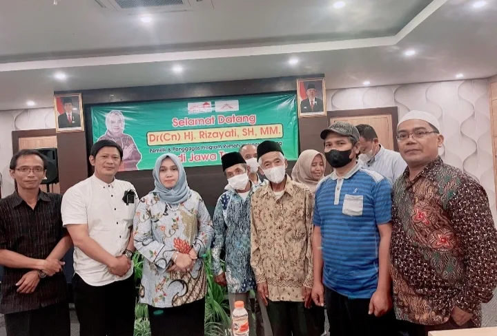 Bahas Realisasi Program Rehab Rutilahu, Hj. Rizayati Gelar Silaturahim dengan Perwakilan Kades Jawa Tengah