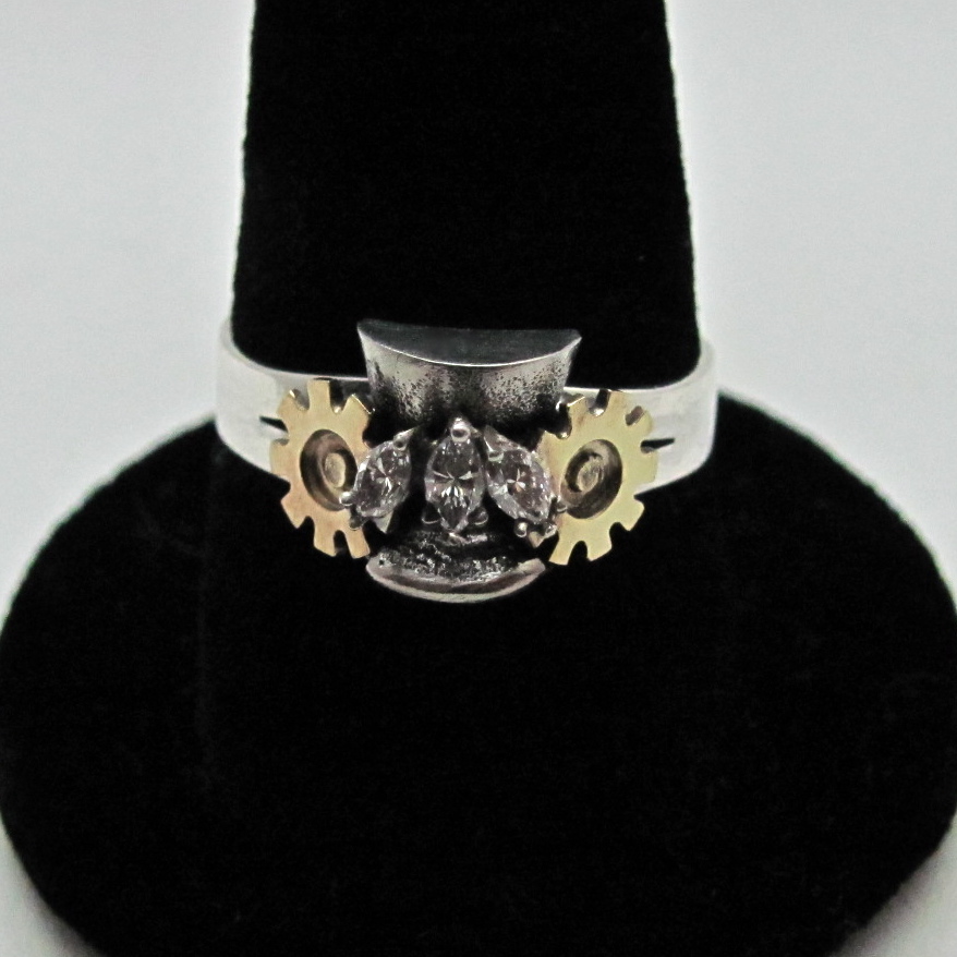 SteamPunk Wedding Ring