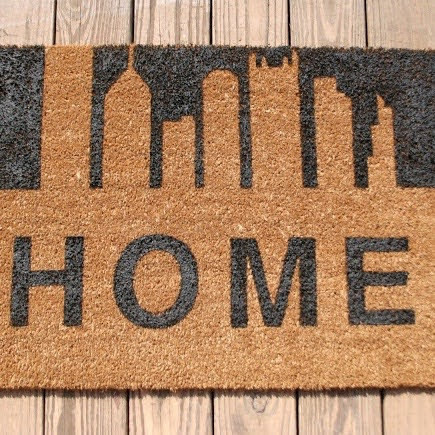 DIY Welcome Mat