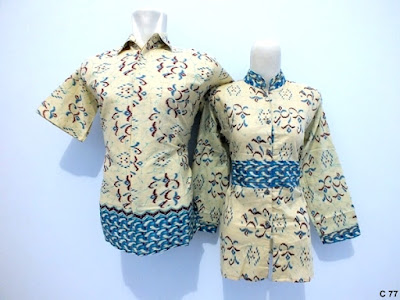 Jual Baju Batik Couple Terbaru Untuk Pesta