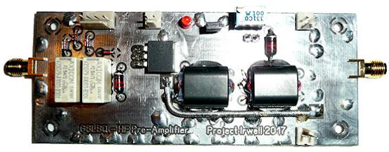 GALI74 HF Pre Amplifier PCB Top