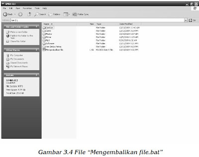 membuat file bat