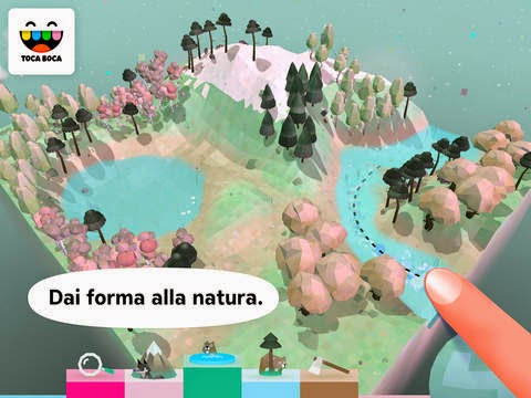 La natura è magica. Lascia che questa magia arrivi fino alla punta delle tue dita con Toca Nature.