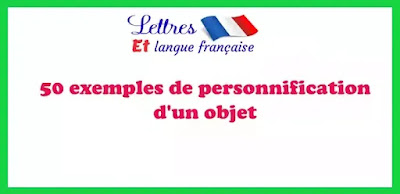 50 exemples de personnification d'un objet