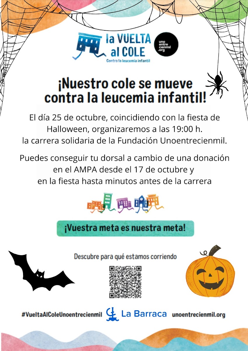 ¡Nuestro cole se mueve contra la leucemia infantil!