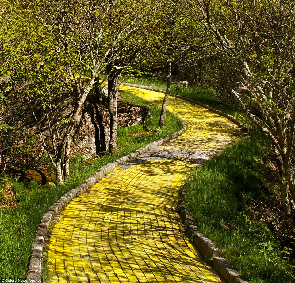 Deserted Places: Follow the yellow brick road of the 