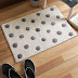 Grey And White Bath Mat – Tufted Cotton Elegance For Bathrooms