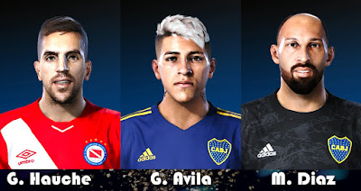 PES 2020 Facepack Superliga Argentina by Gordoumbanda