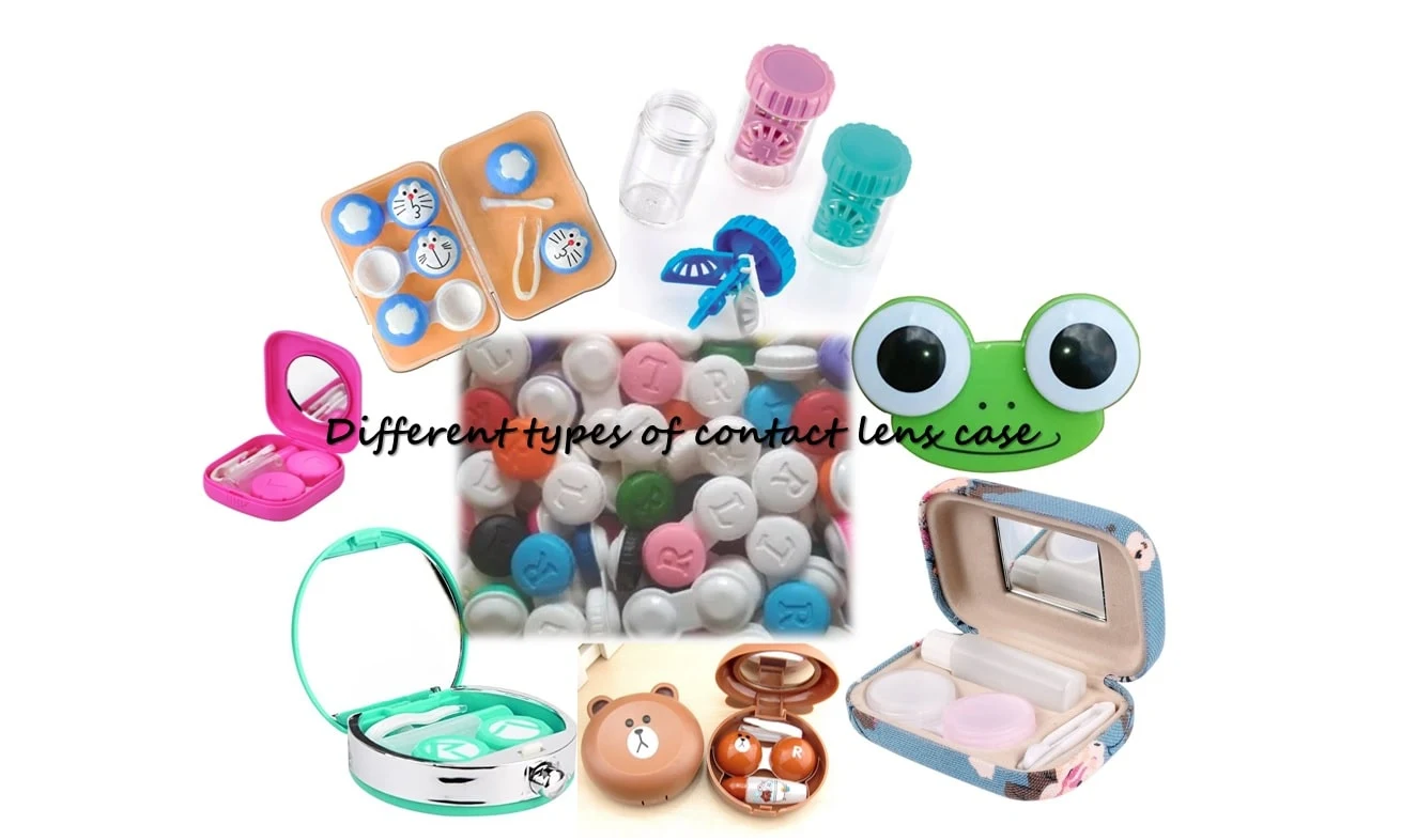 Different types of contact lens case