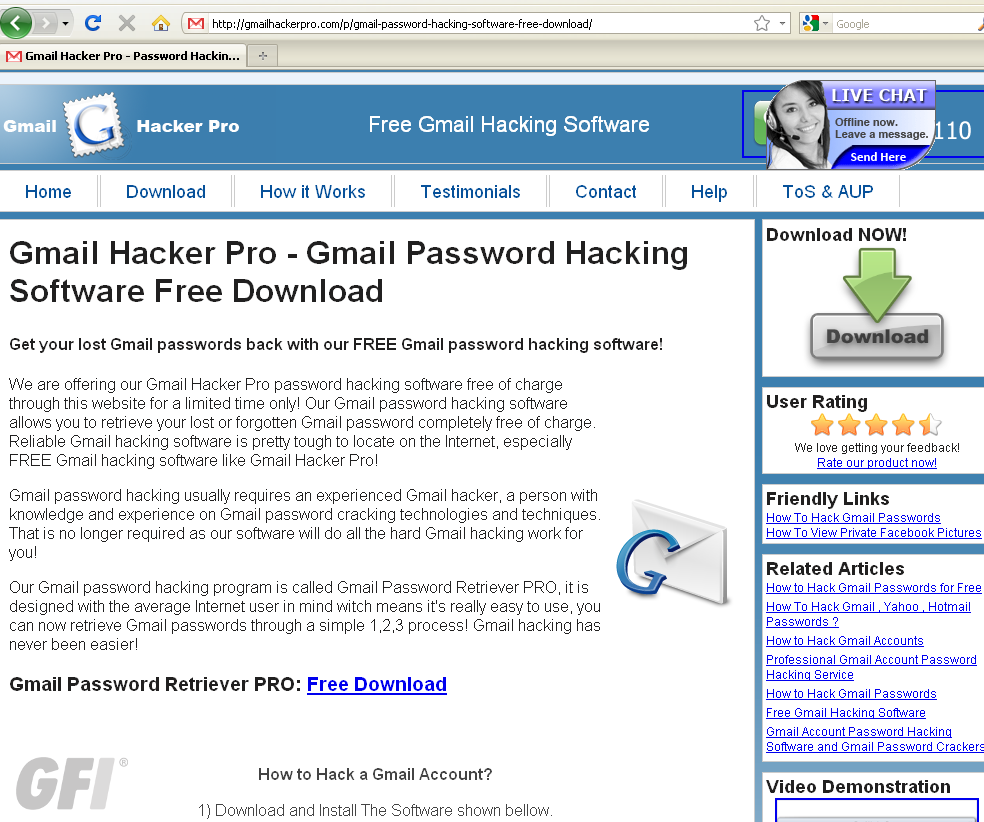 GMail Hacker: D\u2019oh! \u00ab Threattrack Security Labs \u00ab ThreatTrack Security Labs Blog