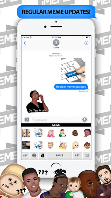 Download iMeme - Your Moji Meme Keyboard for FREE iPhone Android