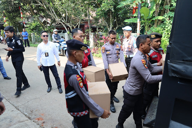 Polda Banten Gelar KRYD, Berhasil Amankan Puluhan Minuman Keras