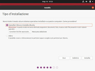 Installazione Ubuntu