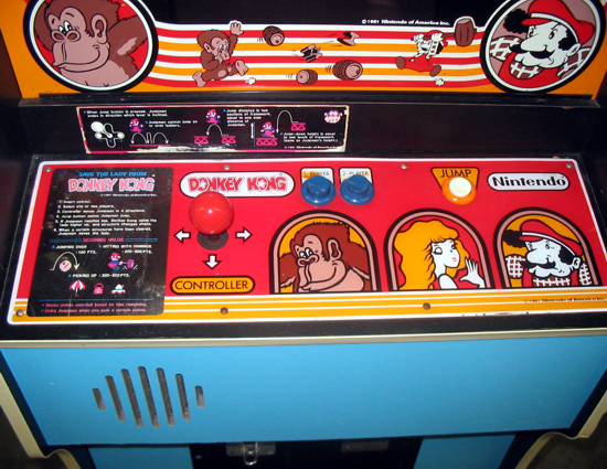 Donkey Kong controls