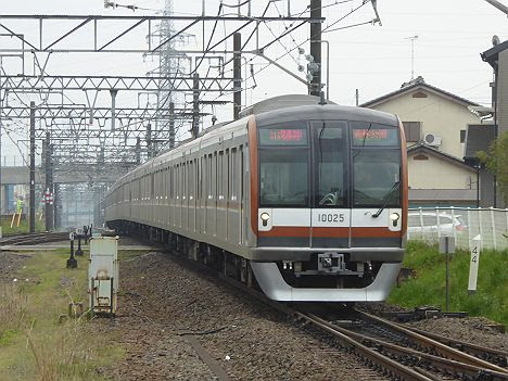 東武東上線　快速急行　森林公園行き2　東京メトロ10000系