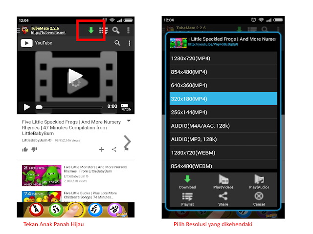 Cara Memuat turun Video Menggunakan Telefon Pintar Android