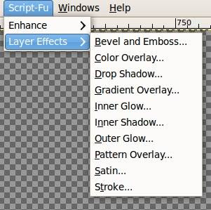 Layer Style GIMP