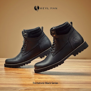 Sepatu Boot Safety Reyl Pentatonic Original  