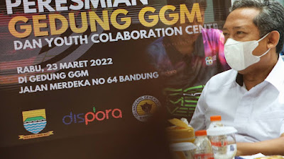 Yana Resmikan Gedung Gelanggang Generasi Muda Sebagi Pusat Ide dan Karya Anak Muda Kota Bandung