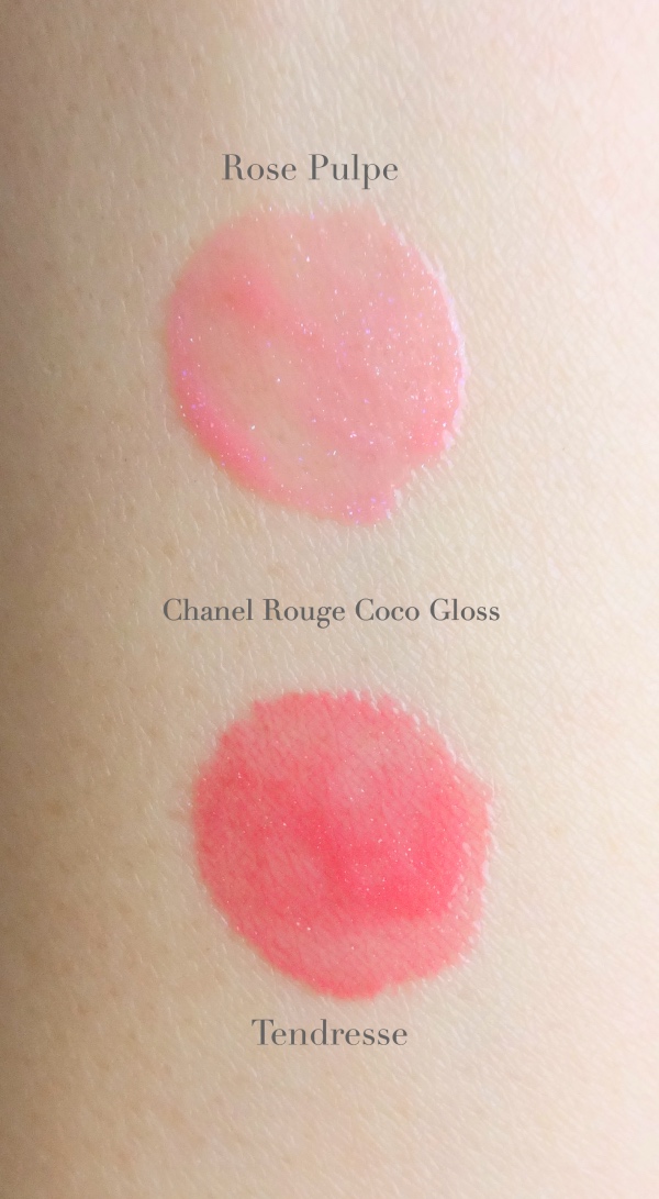 Chanel Rouge Coco Gloss Tendresse swatch