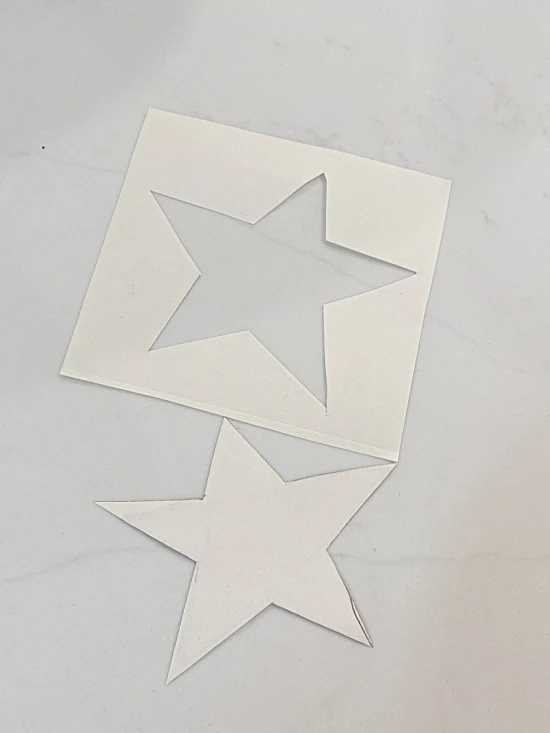 large star stencil